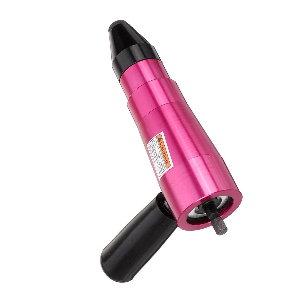 Upgraded Electric Riveter Nut Guns Cordless Riveting Tool Metal Drill Adapter