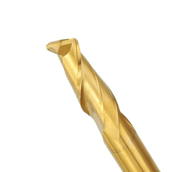 6mm Shank 2 Flute 15/17/22mm Titanium Coated Double Flute CNC End Mill Cutter