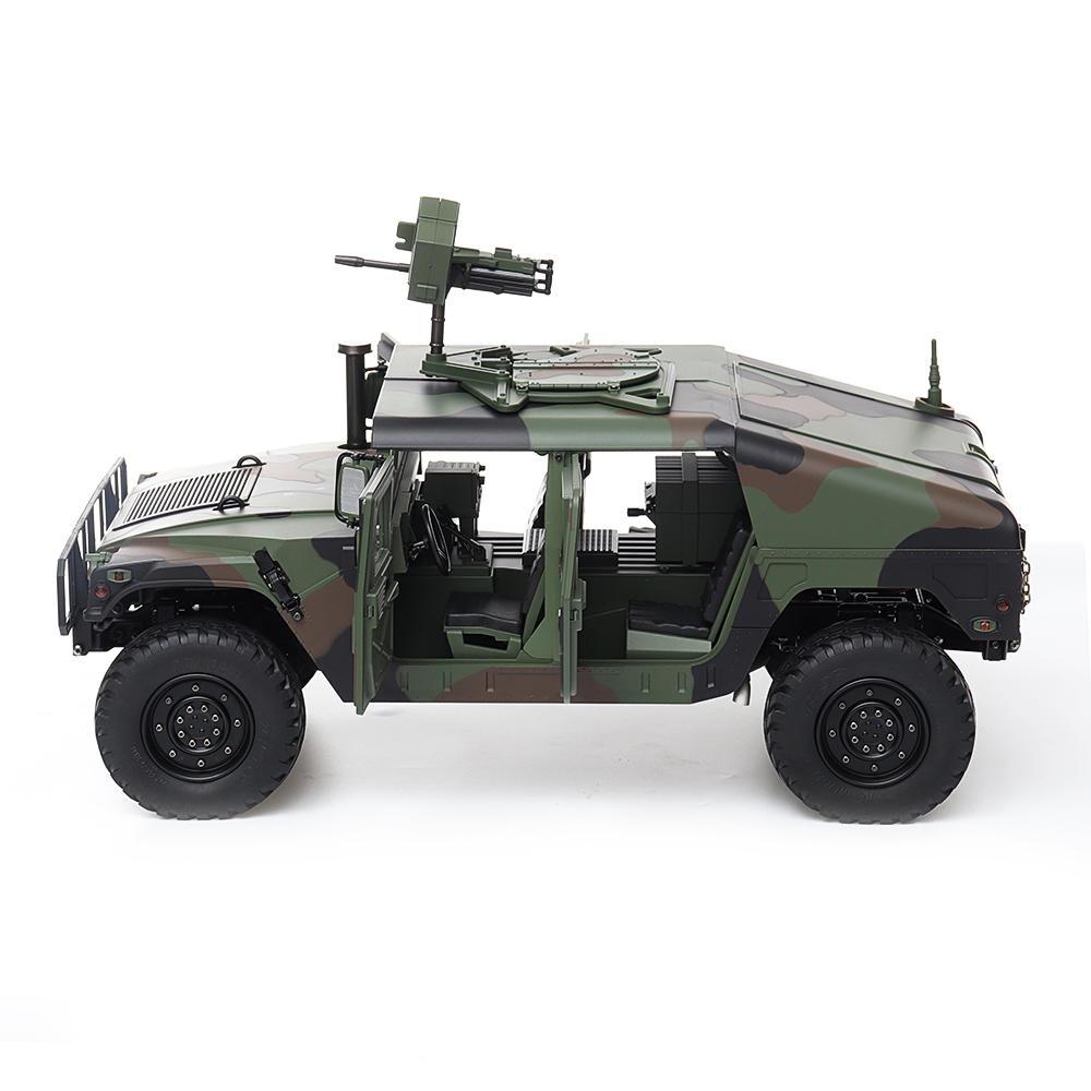 Light Sound Function 2.4G 4WD 16CH RC Car U.S.4X4 Military Vehicle Truck without Battery Charger