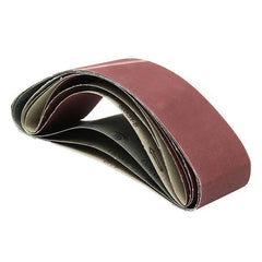 6Pcs 4x36 Inch Sanding Belts Aluminium Oxide 80/120/180/220/320/400 Grits Abrasive Sanding Belts