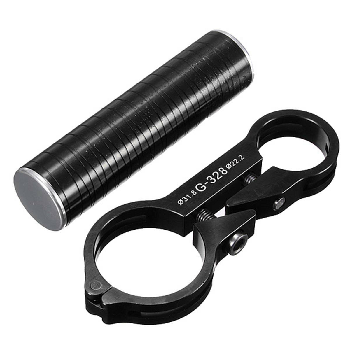 Bike Handlebar Extended Bracket Bike Headlight Mount Bar Flashlight Support Rack Alloy Fiber Stand