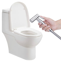 Toilet Handheld Bidet Sprayer Two Function Shower Faucet Stainless Steel