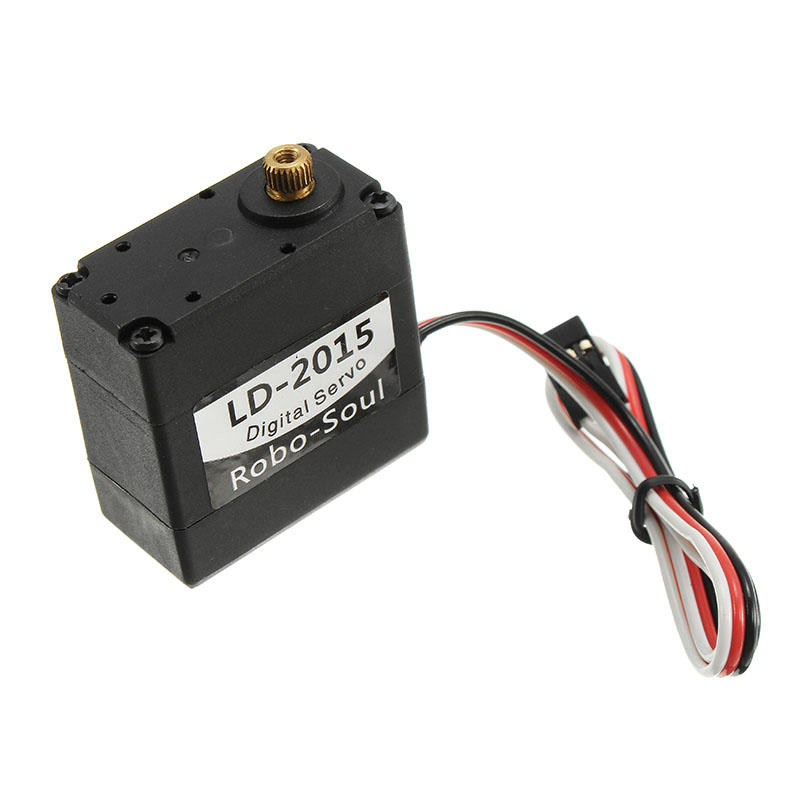 180 Degree 15KG Large Torque Metal Gear Biaxial Digital Servo For Robot