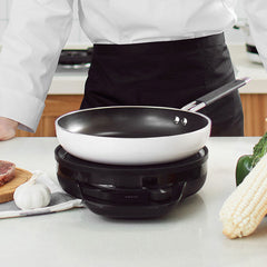Smart Induction Cooker 2100W OLED Display 99 Gear Heat Weighing Cooker Kitchen Appliances Work With APP