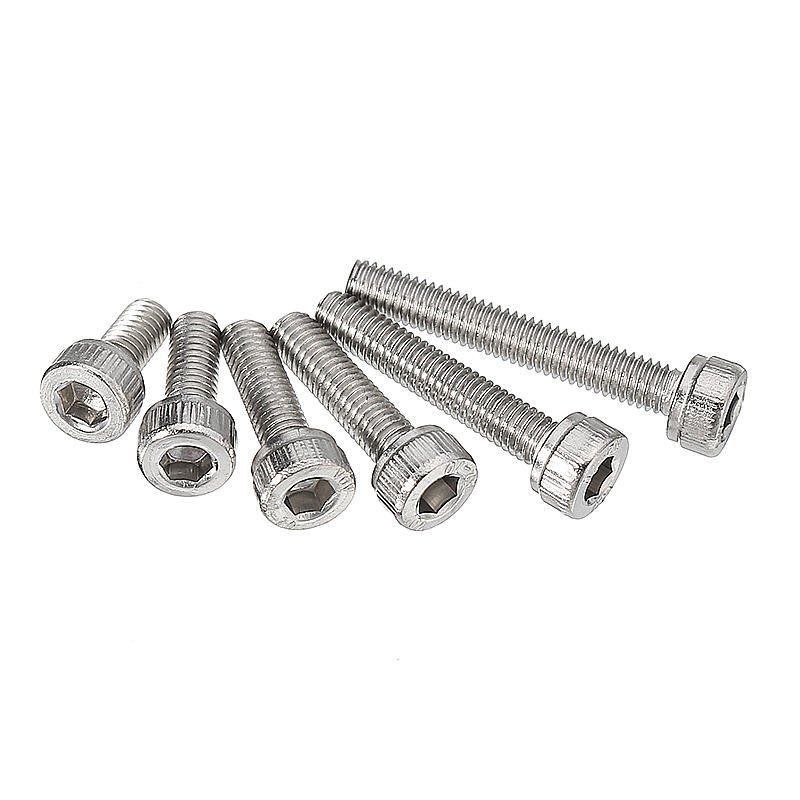 M3SH4 M3 Stainless Steel Hex Socket Cap Head Screw Allen Bolt Assortment Kit 120Pcs
