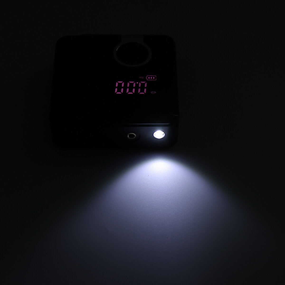 60W 1800mAh Car Tyre Inflator Pump Cordless Portable Digital Auto Inflatable Pump with LED Light