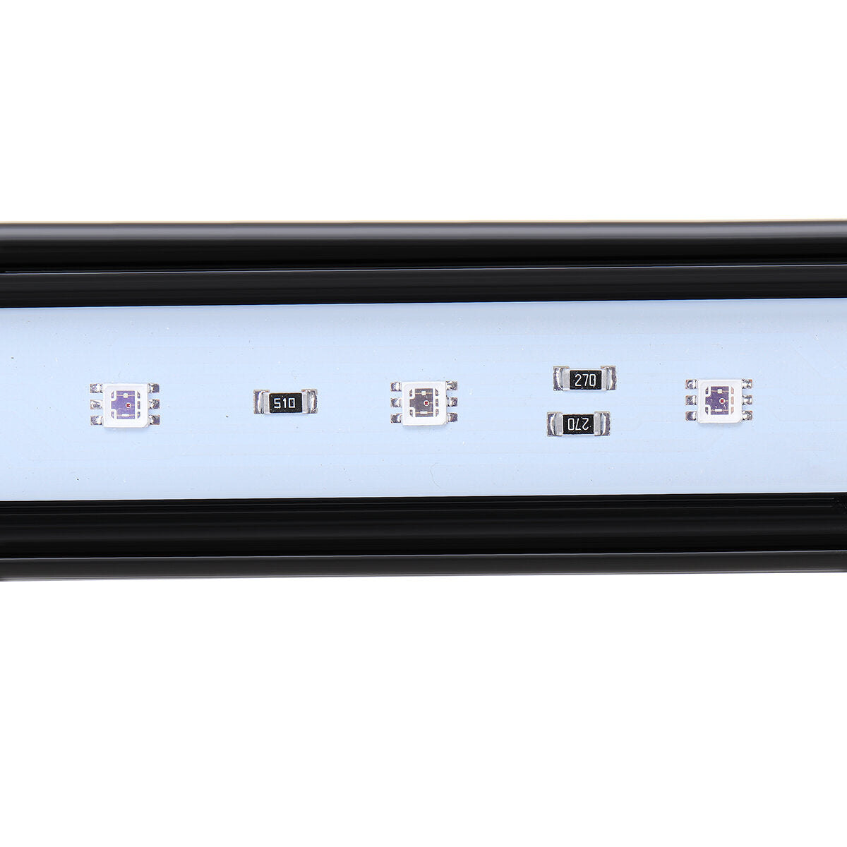Dimmable 52CM 16W Bluetooth APP Controlled RGB LED Aquarium Lighting Adjustable Top Light Suitable for Aquarium/Fish Tank