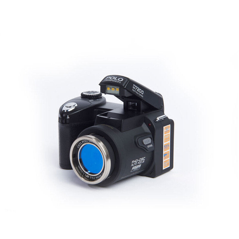 Digital Camera 33MP Auto Focus 24X Zoom HD 1080P Professional DSLR Camera Telephoto Lens Wide Angle Lens with Storage Bag Tripod Remote Control