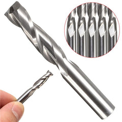 6x22mm Milling Cutter Double Flute Spiral CNC End Mill