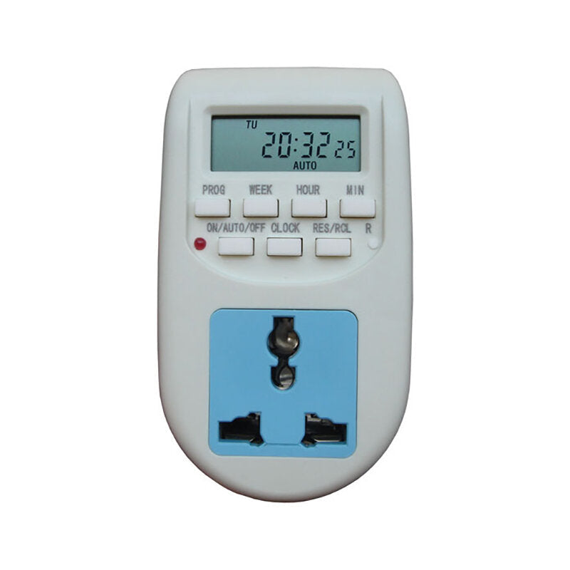 German Plug Timer Multi-hole Socket Timer Switch Socket