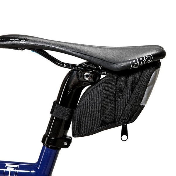 Twill Tear-Resistant Cycling Bicycle Saddle Bag Waterproof With Taillight