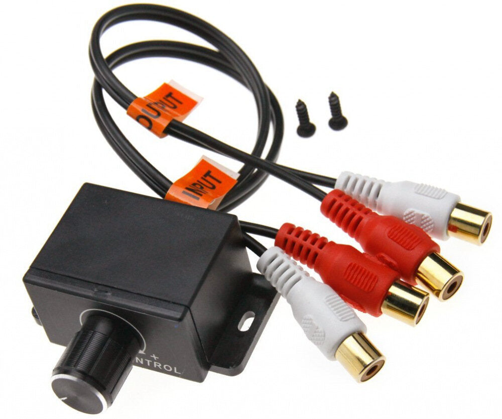 6 Inches Car Audio Amplifier Video With 2*RCA input +2*RCA output