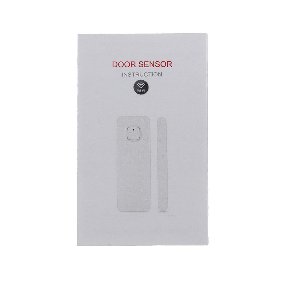 USB Charging Smart Home Security Wireless Door Alarm WiFi Window Door Sensor Detector Via App Control Compatible Amazon Alexa Google Home