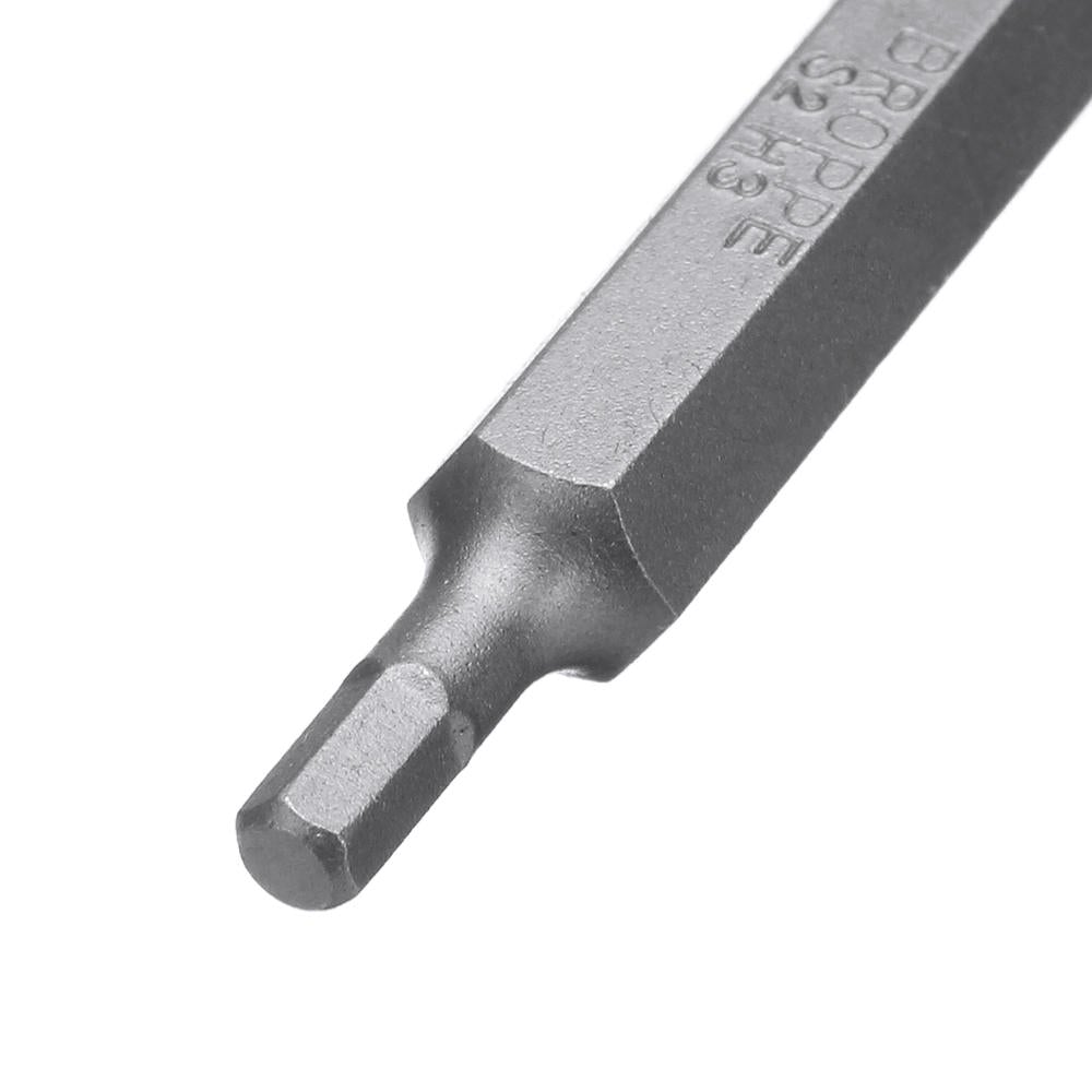 10Pcs Magnetic Hexagon Hex Screwdriver Bits H1.5/H2/H2.5/H3/H4/H5/H6 1/4 Inch Hex Shank Screwdriver Set For Bosch