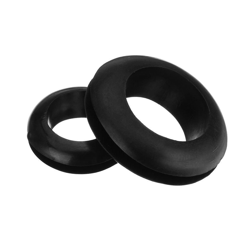 200Pcs Rubber Wires Harness Grommets Protect Wires Rubber Ring Sealing Grommet 3-20mm
