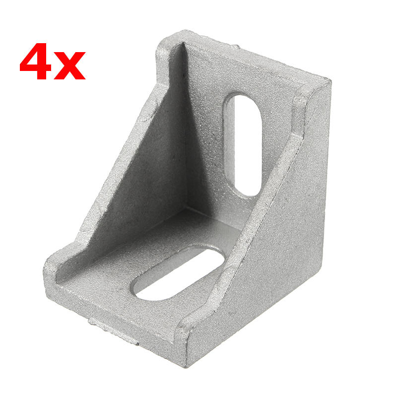 4Pcs Corner Bracket Cast Aluminum Angle Corner Joint 40x40mm