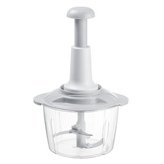 Manual Food Meat Grinder Vegetables Chopper Hand Press Blender Mixer 0.7/1.5/2L