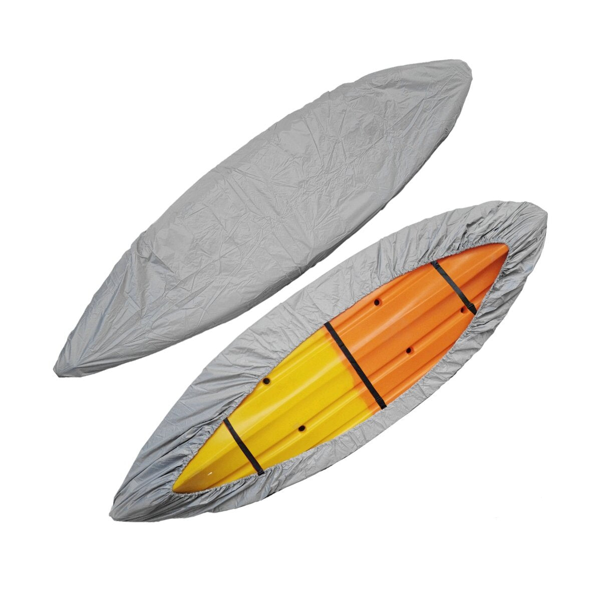 Cover with Adjustable Bottom Straps UV Resistant Dust Shield Silver
