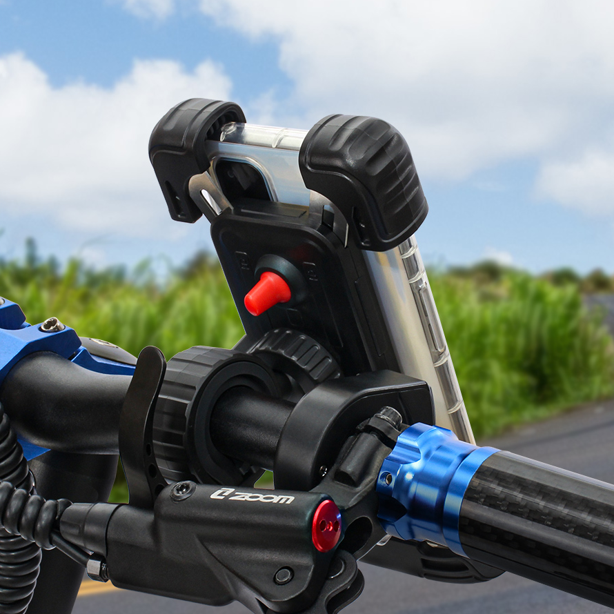 Universal Bike Phone Holder Bicycle Mobile Cellphone Holder Electric Scooter Motorcycle Suporte Shockproof For 4.7"-6.8" Cell Phone