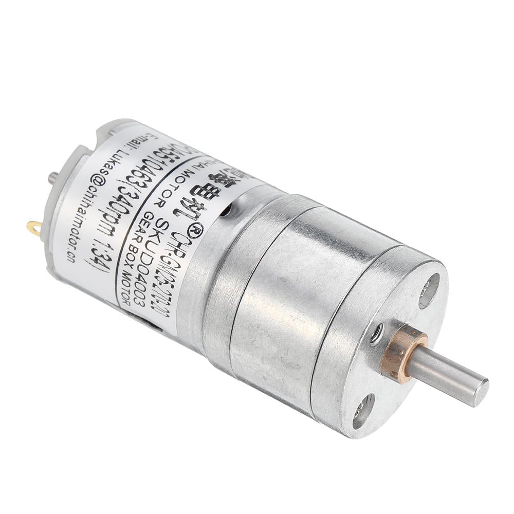 DC 7.4V 340rpm 550rpm Reduction Motor DC Geared Motor