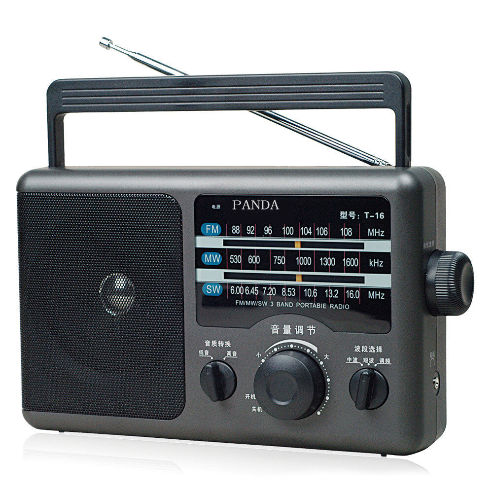 FM MW SW Three Band Radio International Broadcast Reception