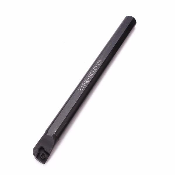 Turning Tool Holder Lathe Boring Bar With 10pcs CCMT060204-HM Carbide Inserts