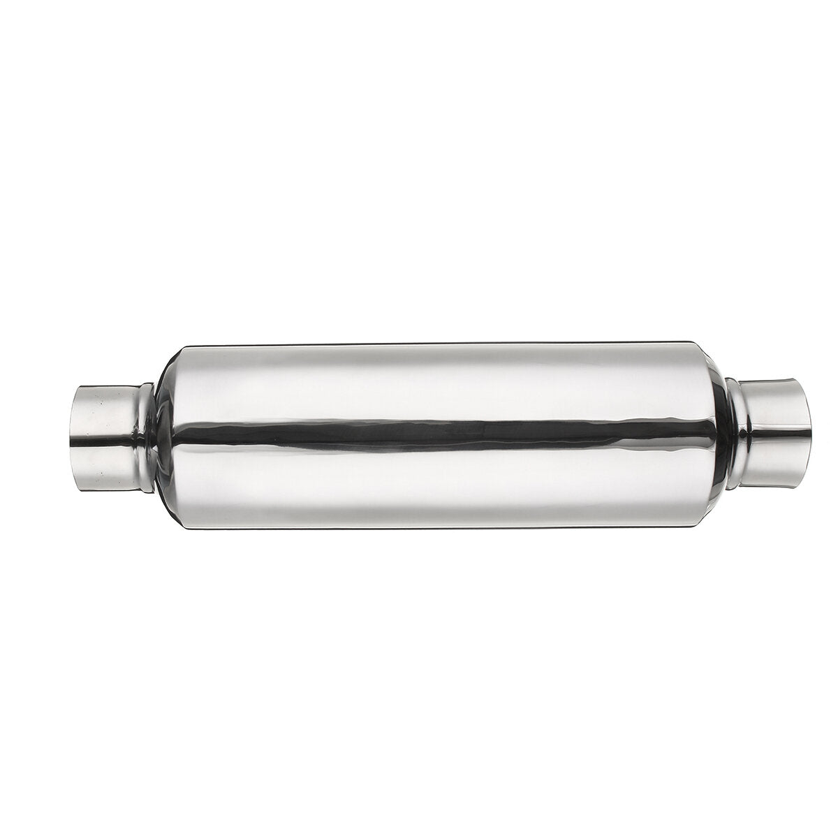 2.25" Inlet/Outlet Stainless Steel Universal Exhaust Turbine Muffler Resonator