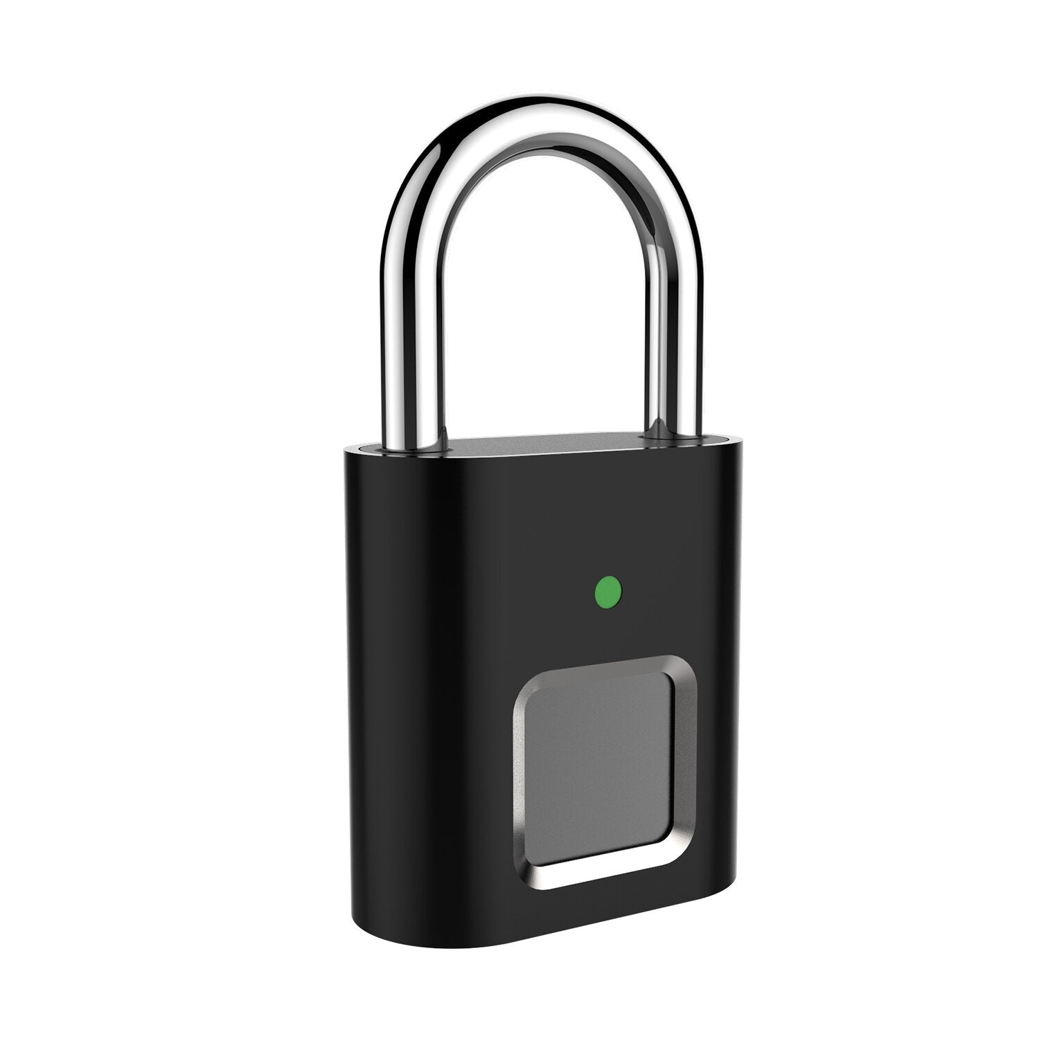 Smart Fingerprint Lock Security Keyless Padlock For Door Box Bag USB Charging