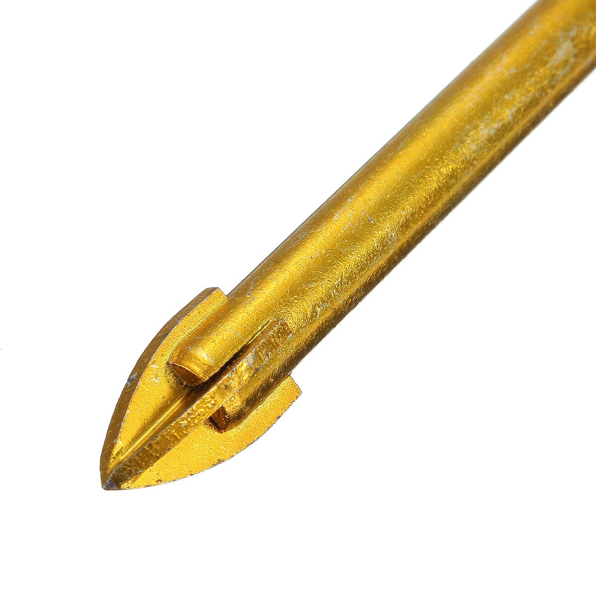 Hex Shank Tungsten Carbide Tile Glass Cross Spear Head Drill Bit 6/8/10/12mm