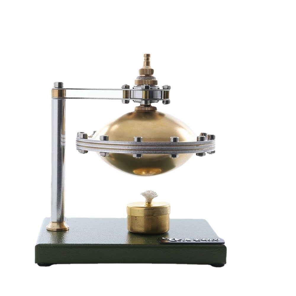 Assembly Spin Suspension Steam Stirling Engine With Copper Boiler Educational Toys