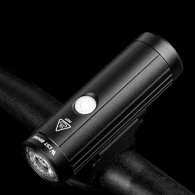 350LM USB Charging Bicycle Headlight Cycling Flashlight MTB Front Lamp Waterproof Outdoor Night Riding Equipment