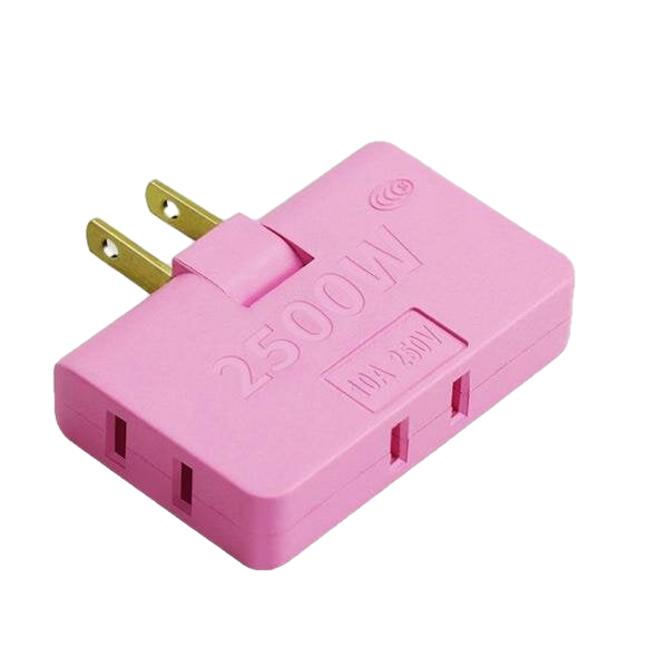 180 Degree Rotating Socket Ultra-thin One-turn Three-plug Household Two-hole Socket Two-pin Wireless Converter Adapter