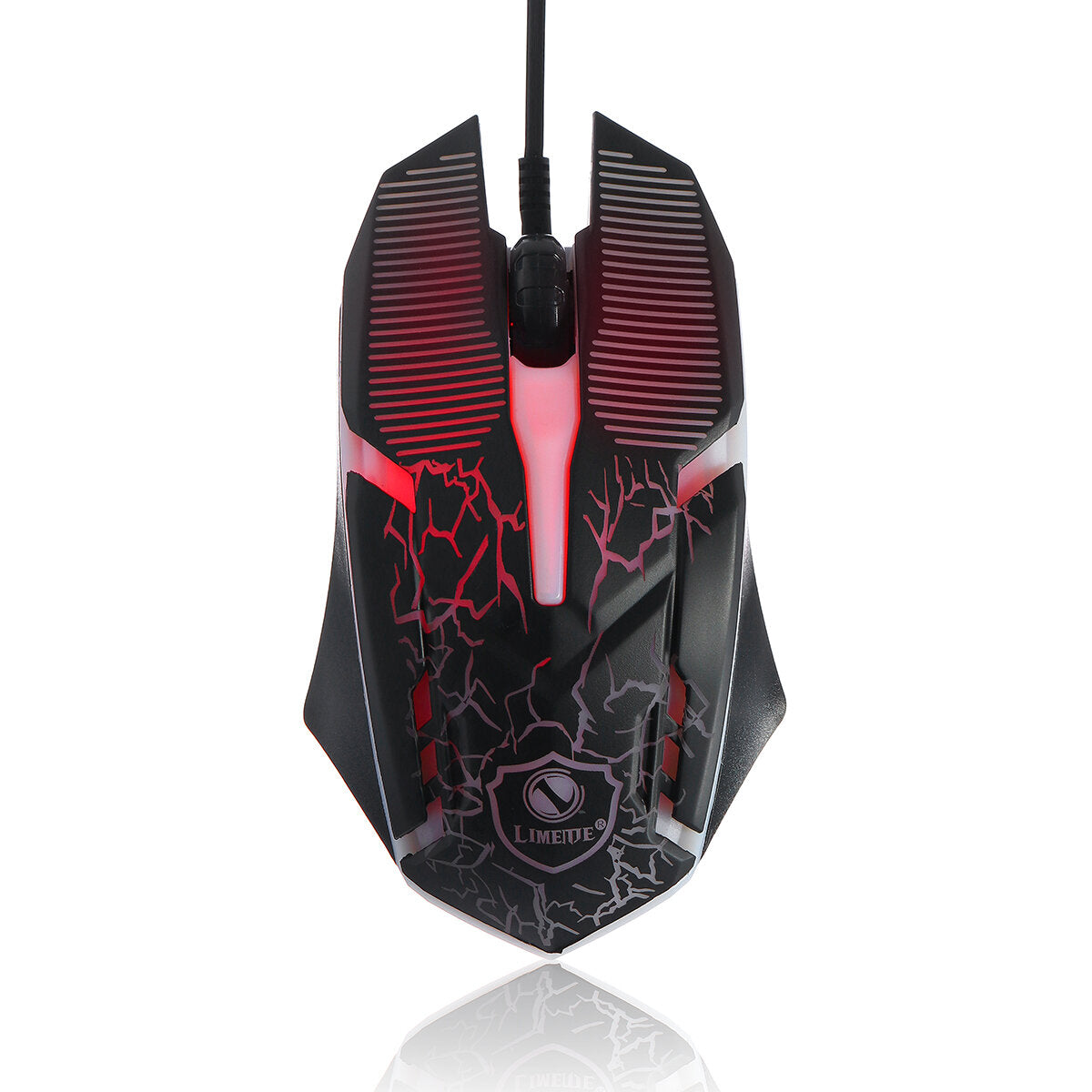 Wired Mechanical Keyboard & Mouse Set 104 Keys RGB Backlight Gaming Keyboard with Phone Holder 1600dpi Mouse