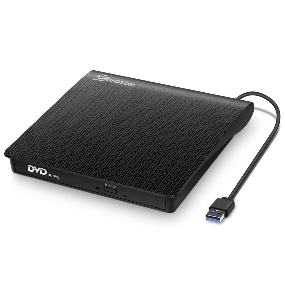 USB2.0 External Optical Drive CD Burner DVD-RW CD/DVD-ROM Player Rewriter Data Transfer for PC Laptop Computer Components