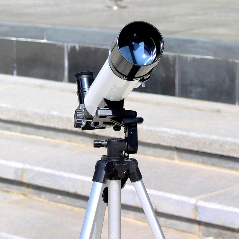 Astronomical Telescope 3X Barlow Lens Birds Vision Optical Finder Scope Monocular with Tripod