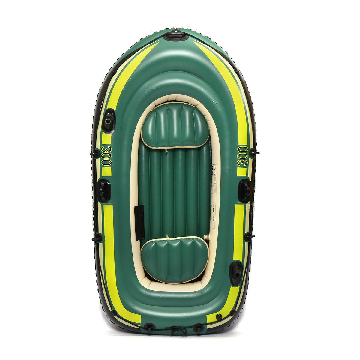 3 Person Inflatable Boat Set Raft Air Canoe Kayak Dinghy Fishing Rafting Water Outdoor Sport