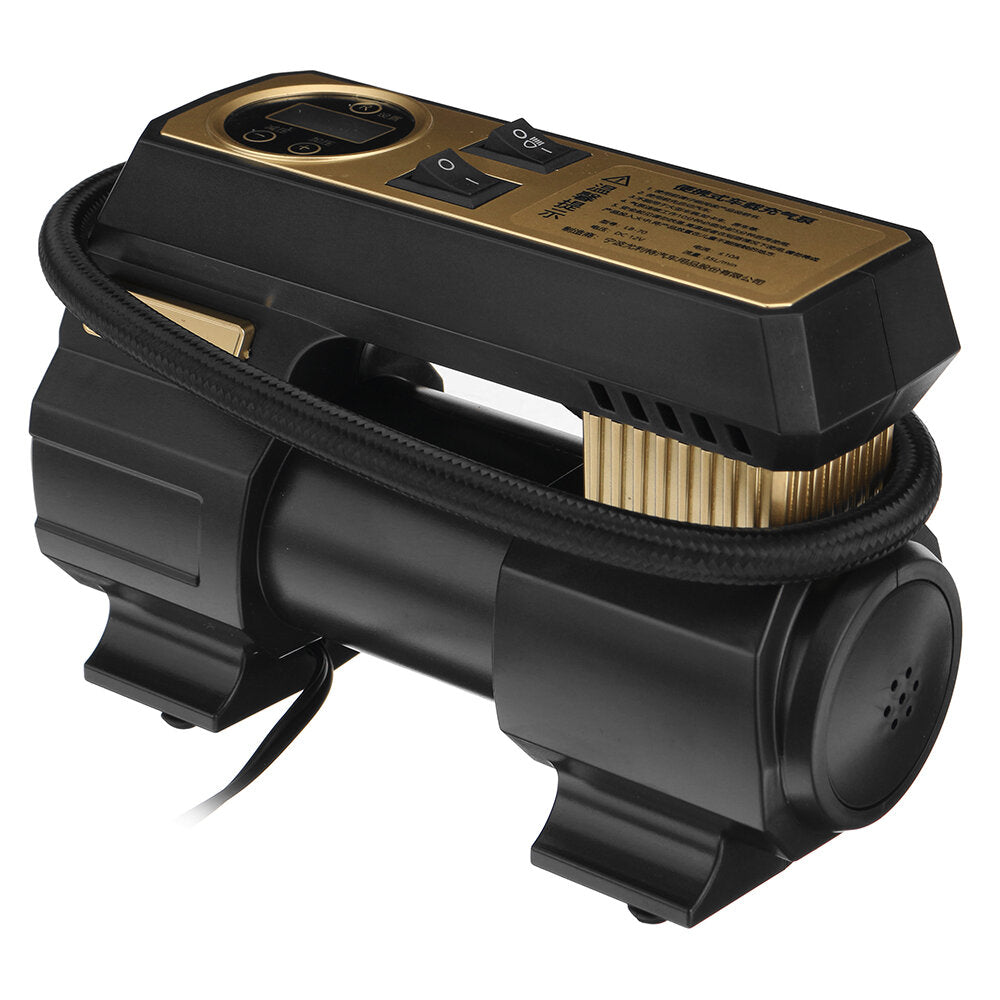 12V 200PSI Automatic Tire Inflator Electric Car Air Pump Compressor Portable Digital