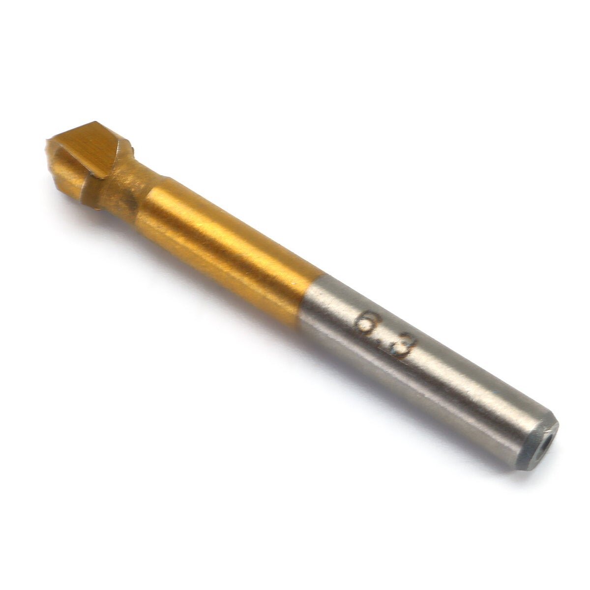 6pcs 3 Flute Titanium Chamfer 90 Degree Chamfering End Mill Cutter Countersink Drill Bit