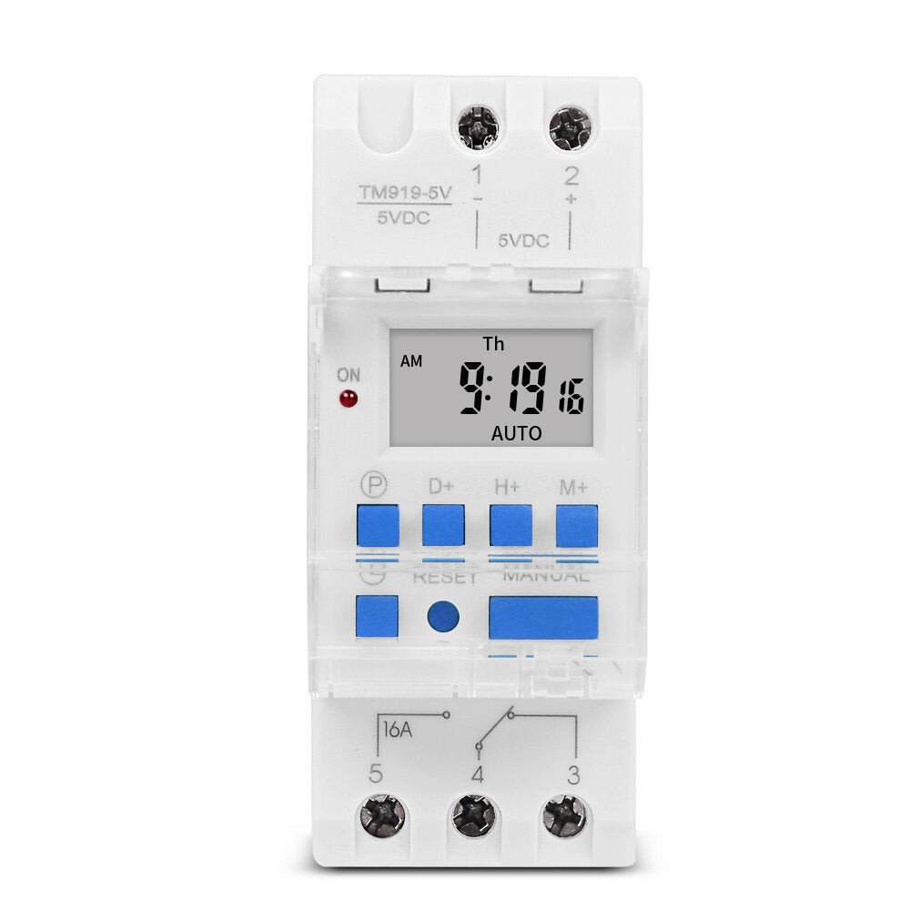 Timer Switch Time Controller Automatic Cycle Timing Switch Output Replaceable Battery