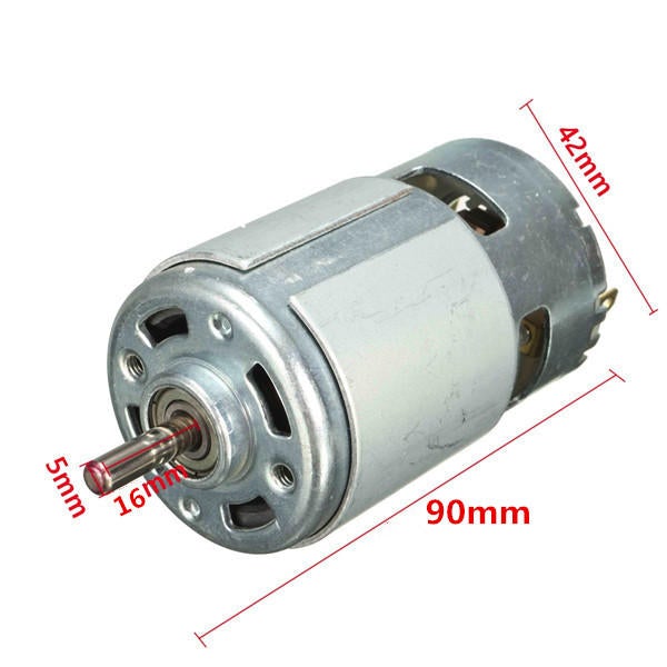 DC 6-30V Motor Gear Motor Large Torque 8300RPM High Power Motor With Vent Holes