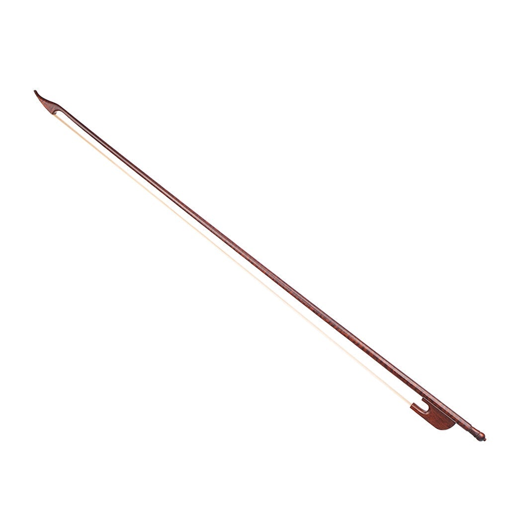 4/4 Size Professional Fiddle Violin Bow Balance Snakewood Bow Baroque Snakewood White Mongolia Horsehair Violin Parts
