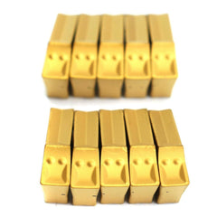10pcs Cut Off Grooving Inserts for ZQ2020-3 Holder Turning Tool
