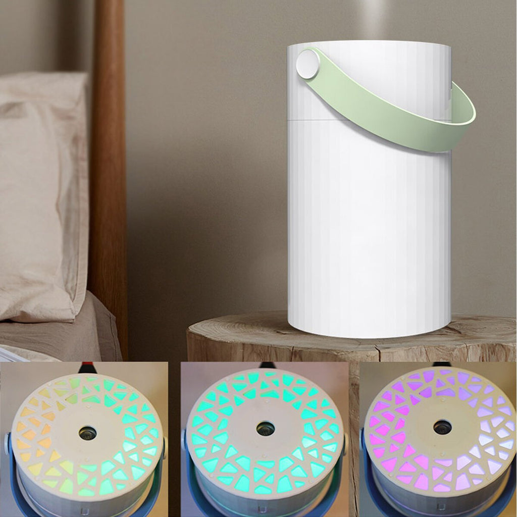 200ml Electric Air Humidifier LED Light Quiet Aroma Aromatherapy Essential Oil Diffuser