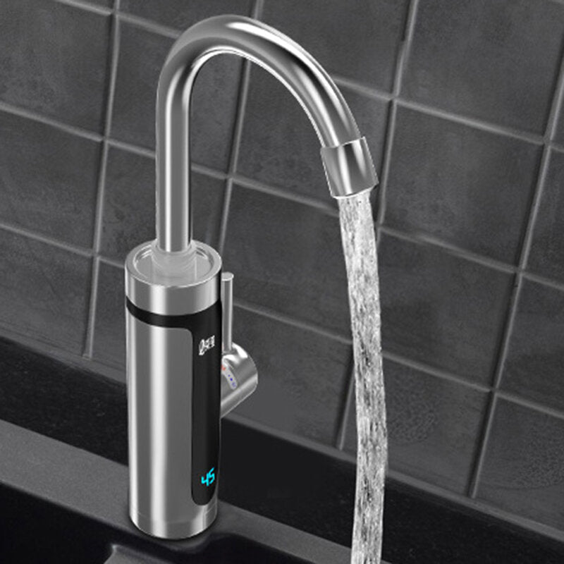 Digital Display Electric Hot Water Faucet Household Kitchen Fast Tap Instant Heater