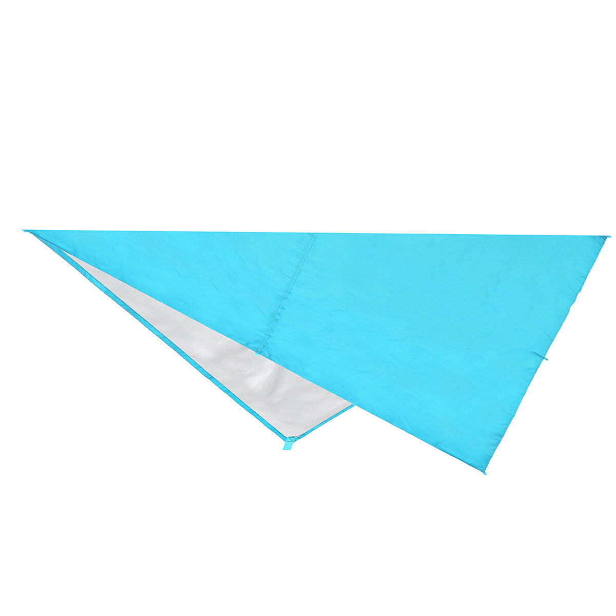 210T Portable Lightweight Outdoor Awning Camping Tent Tarp Shelter Hammock Cover Waterproof Rain Tarp Shelter Tent Sunshade with Bag