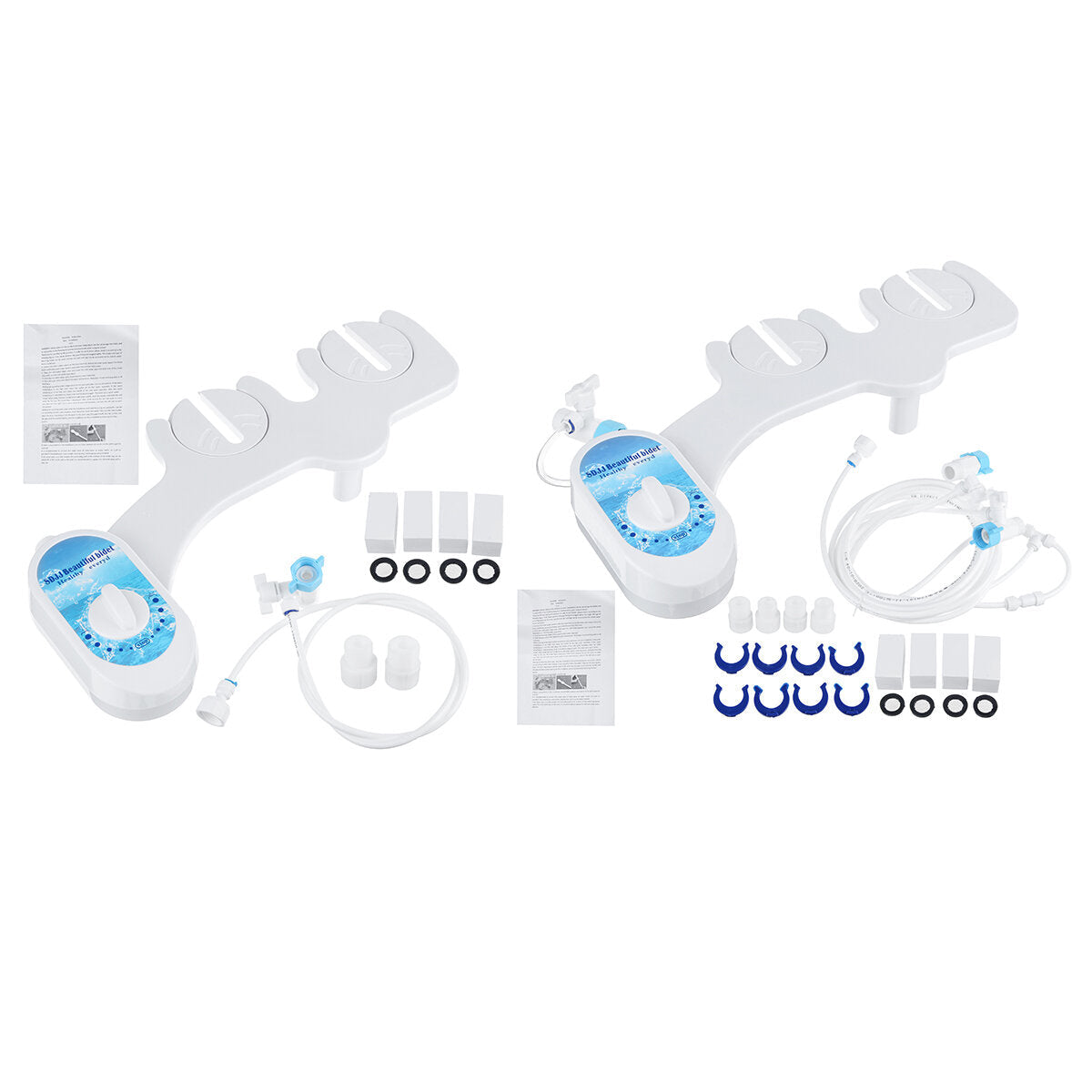 7/8 Bidet Fresh Water Spray Mechanical Non-Electric Toilet Seat Attachment