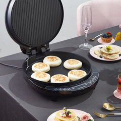 Electric Baking Pan 1600W Crepe Maker Non-Stick Coating Toaster Mechanical Control Frying Machine from Ecological Chain