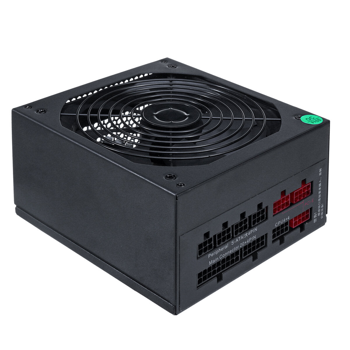 750W Full Module Power Supply 110-230V 14cm Fan 24 Pin PCI SATA 12V EU Plug Computer Power Supply