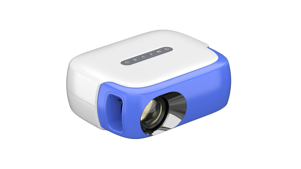 Mini LED Projector LCD 1080P Supported 40 ANSI Lumens Portable Children Home Theater