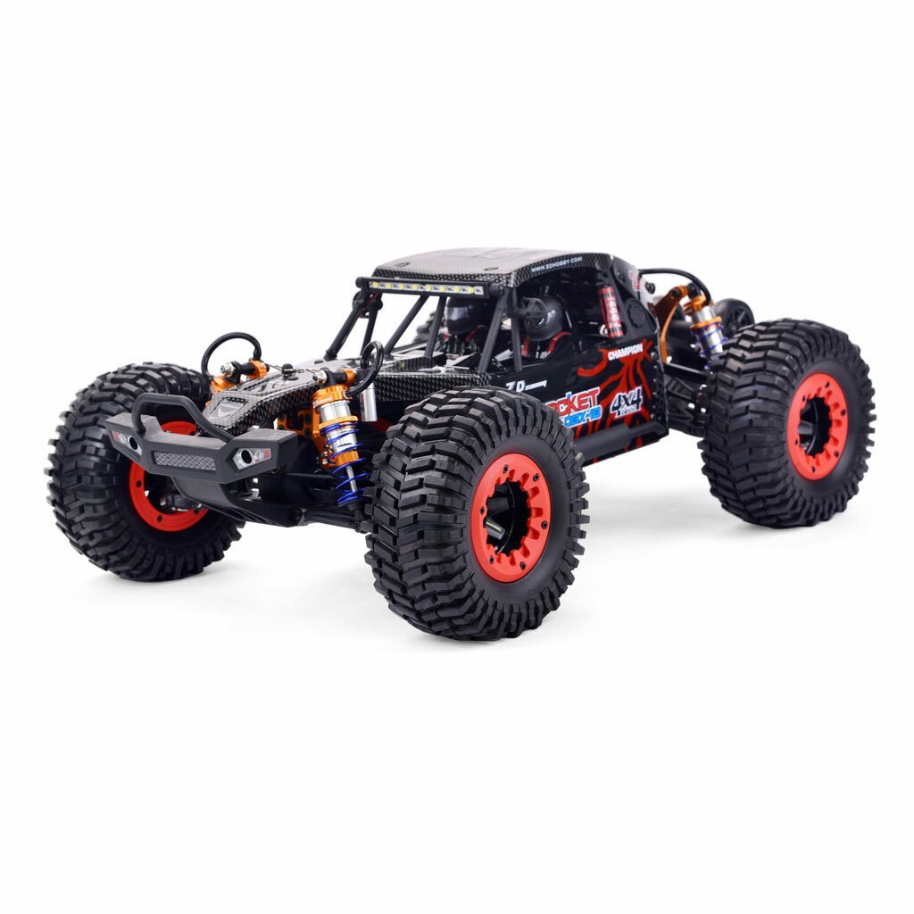4WD 2.4G Desert Truck Brushless RC Car High Speed Off Road Vehicle Models 80km/h W/ Head Up Wheel